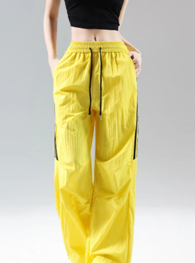 Pocket Straight Leg Pants